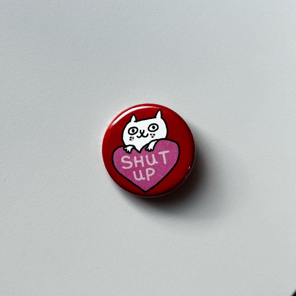 Red Cat Pin